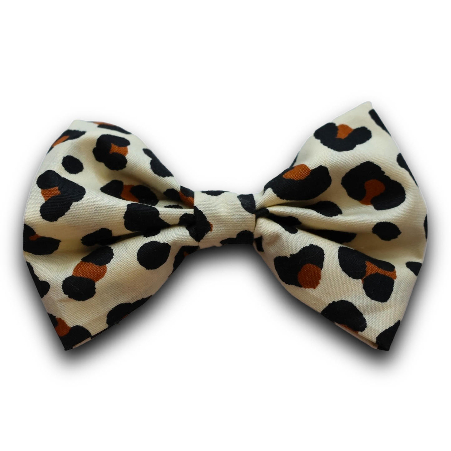 Mini Bow - Beige Cheetah