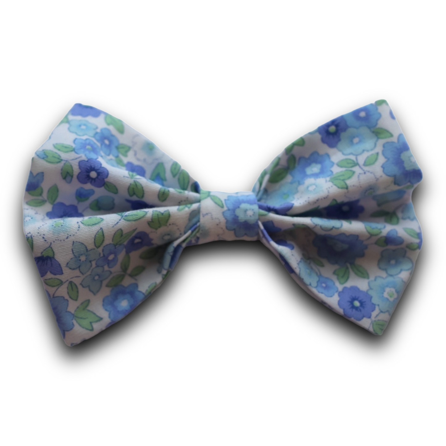 Mini Bow - Blue Floral