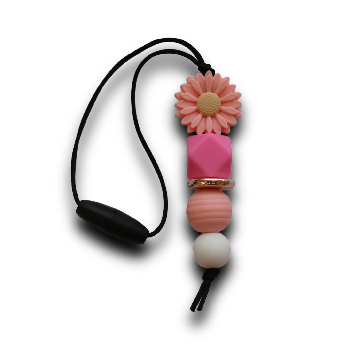 Car Dangle - Daisy Pink