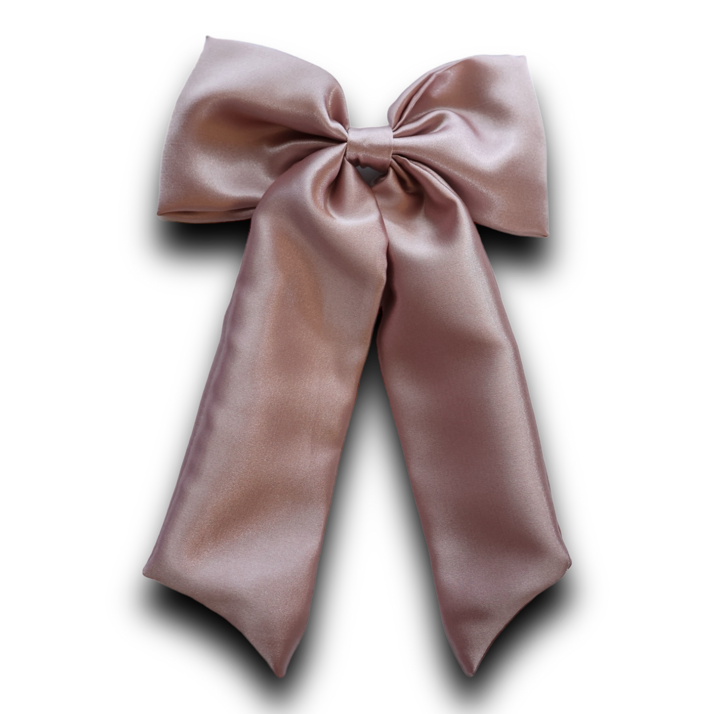 Standard Hair Bow - Dusty Pink