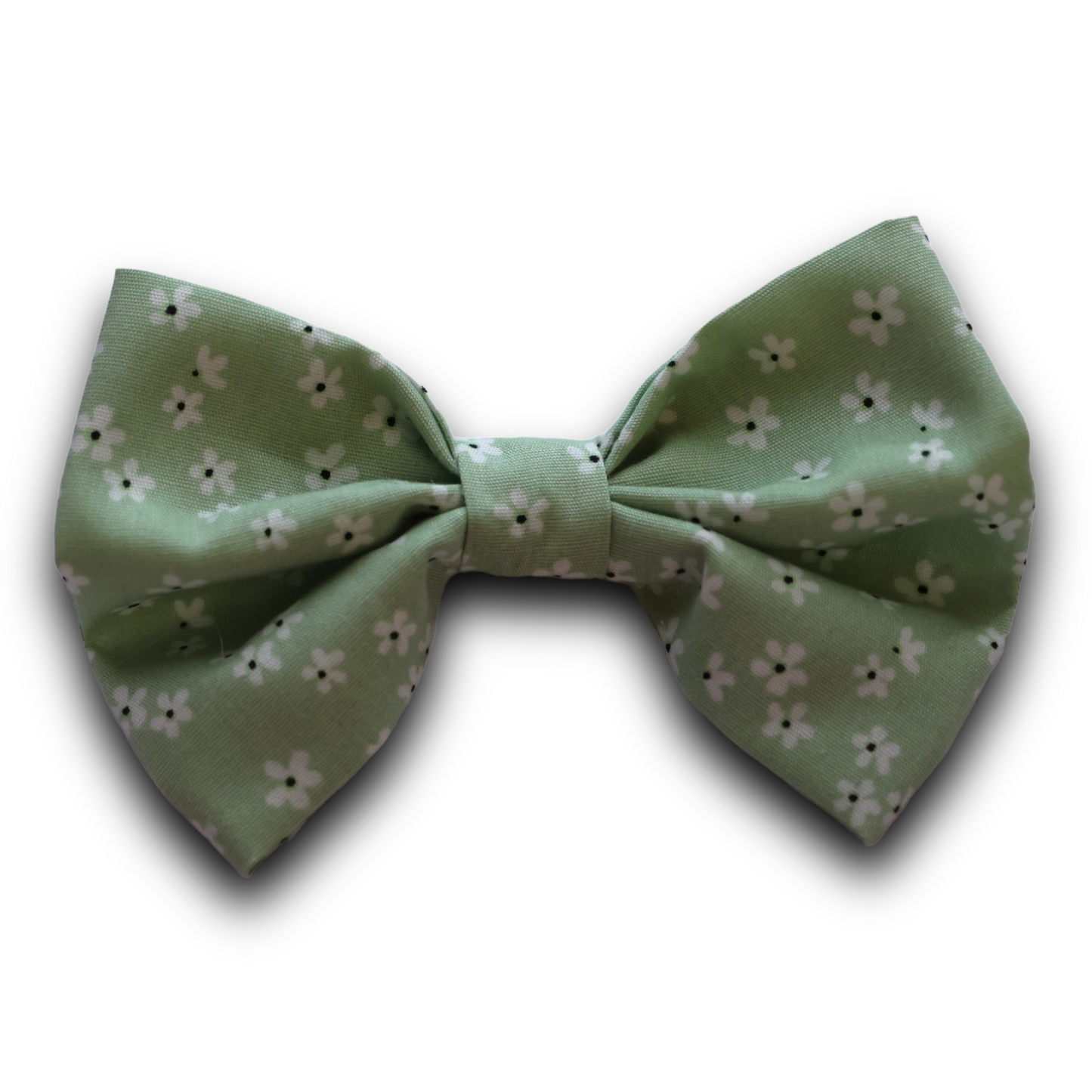Mini Bow - Green Floral