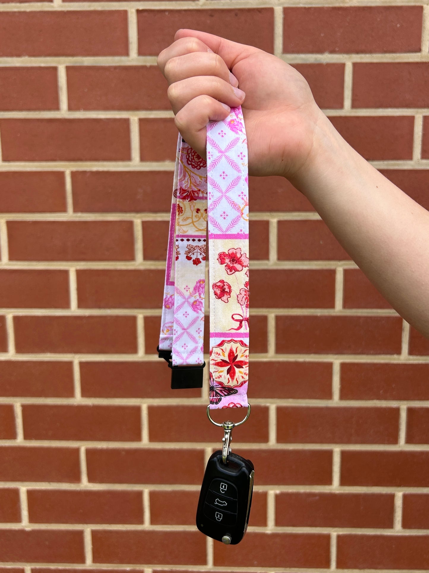 Fabric Lanyard - Patchwork