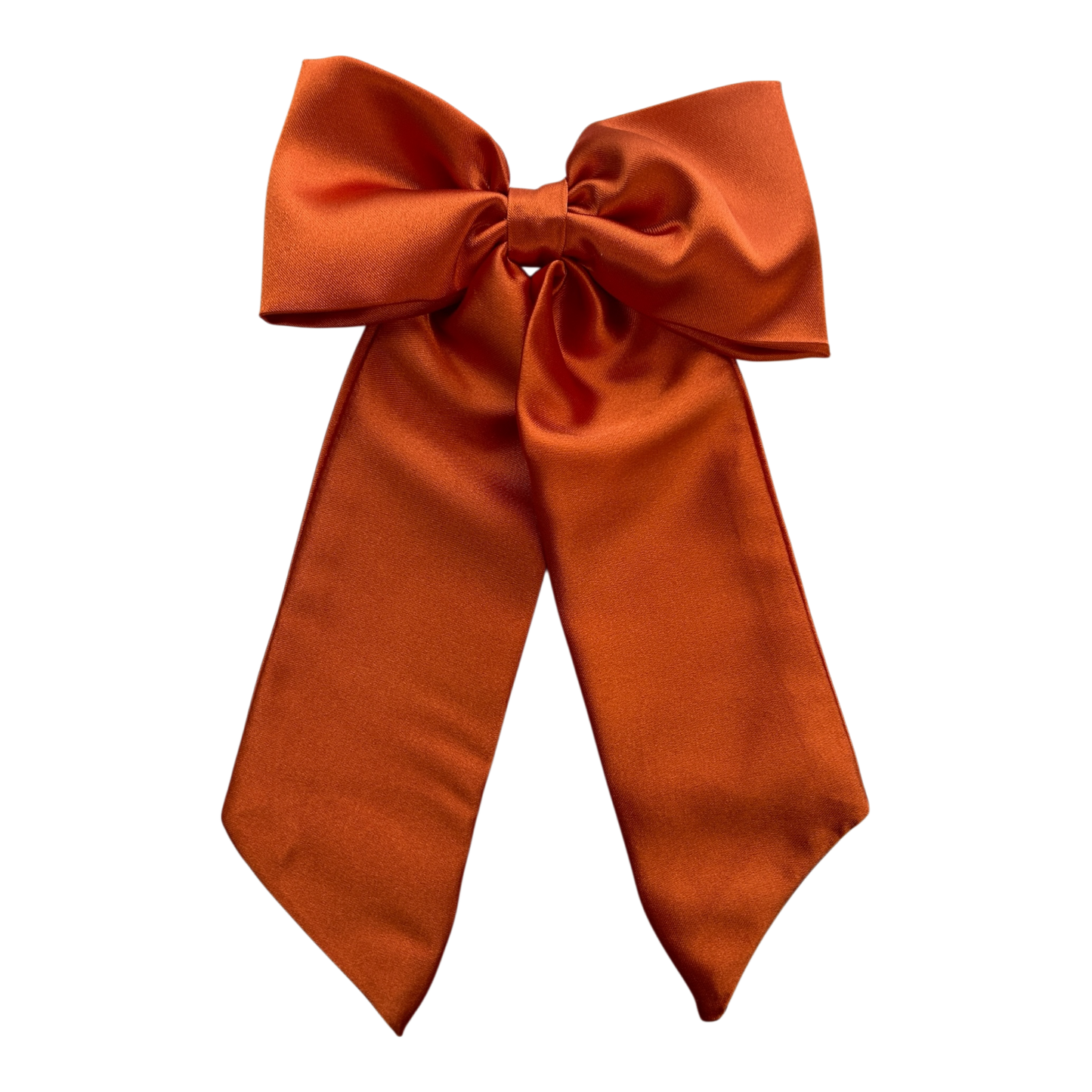 Standard Hair Bow - Orange
