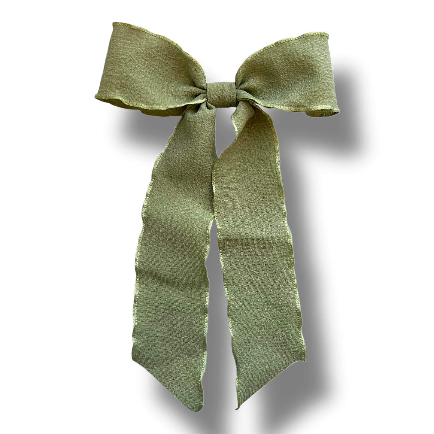 Ribbon Bow - Sage Wave