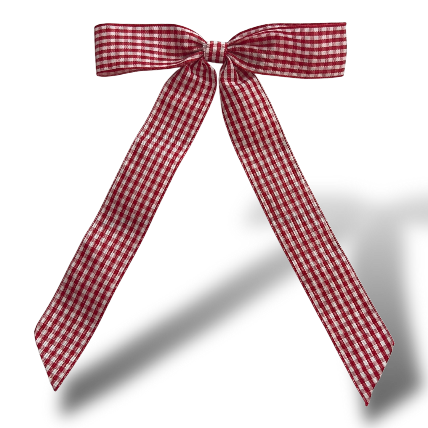 Ribbon Bow - Red Gingham (S)