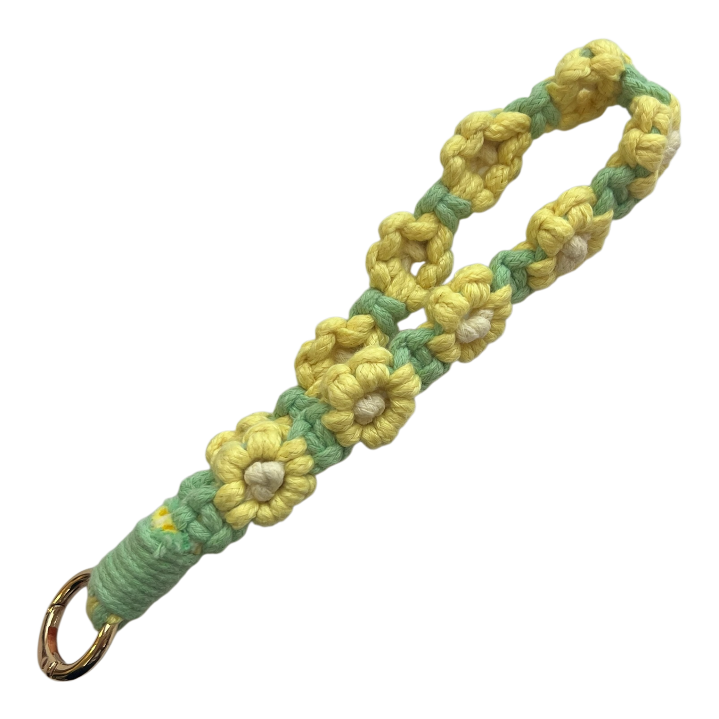 Macrame Flower - Light Yellow
