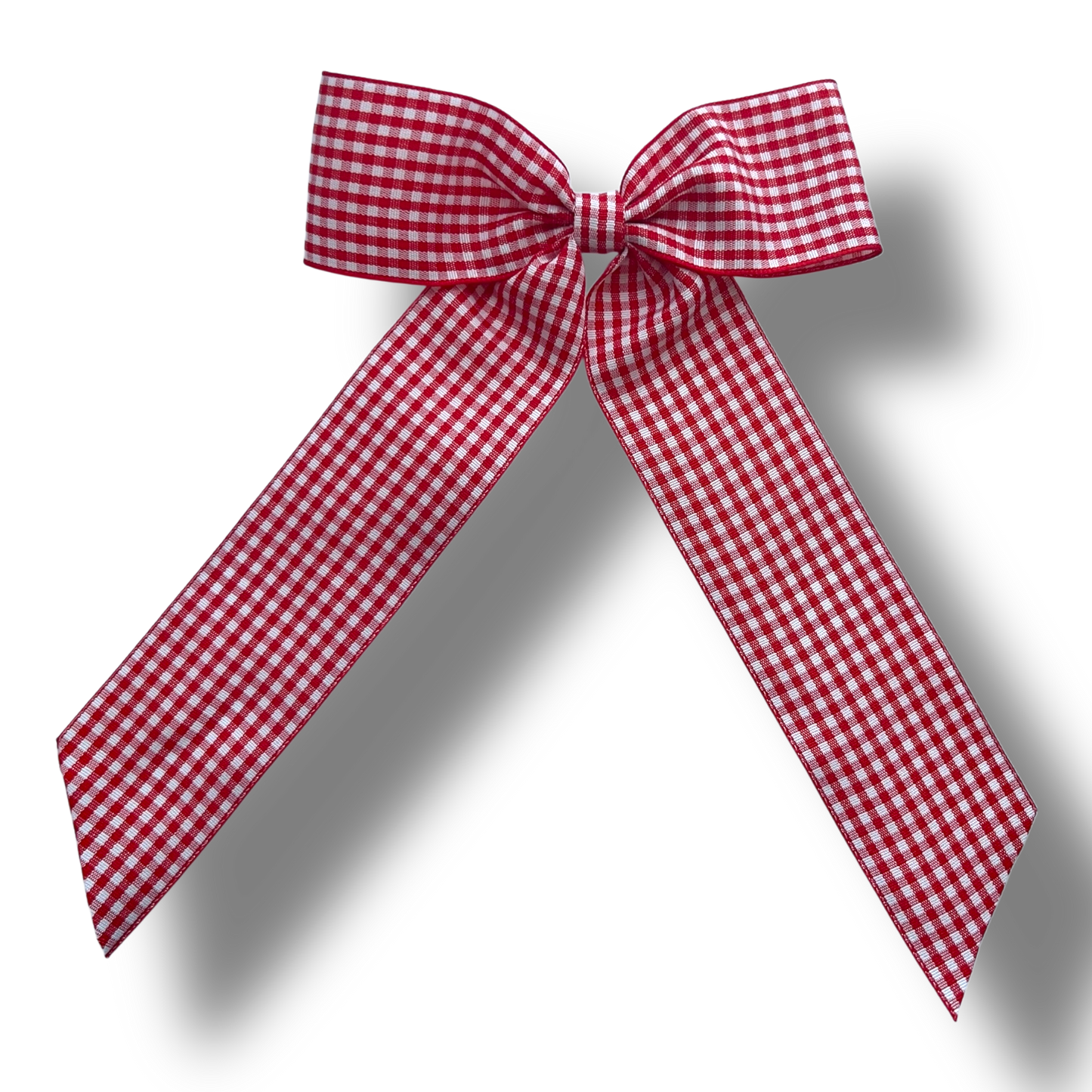 Ribbon Bow - Red Gingham (T)