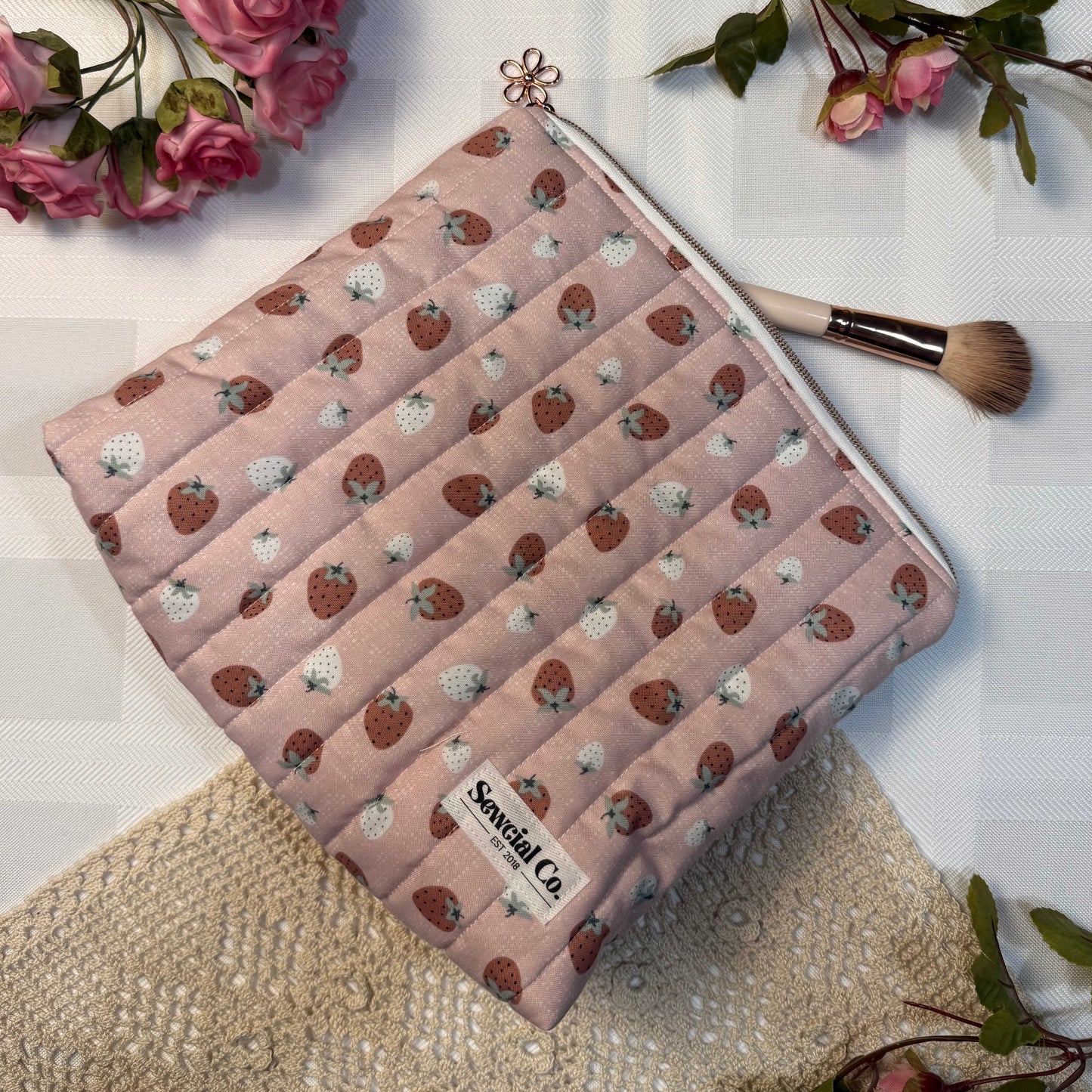 Boxed Pouch - Muted Strawberry