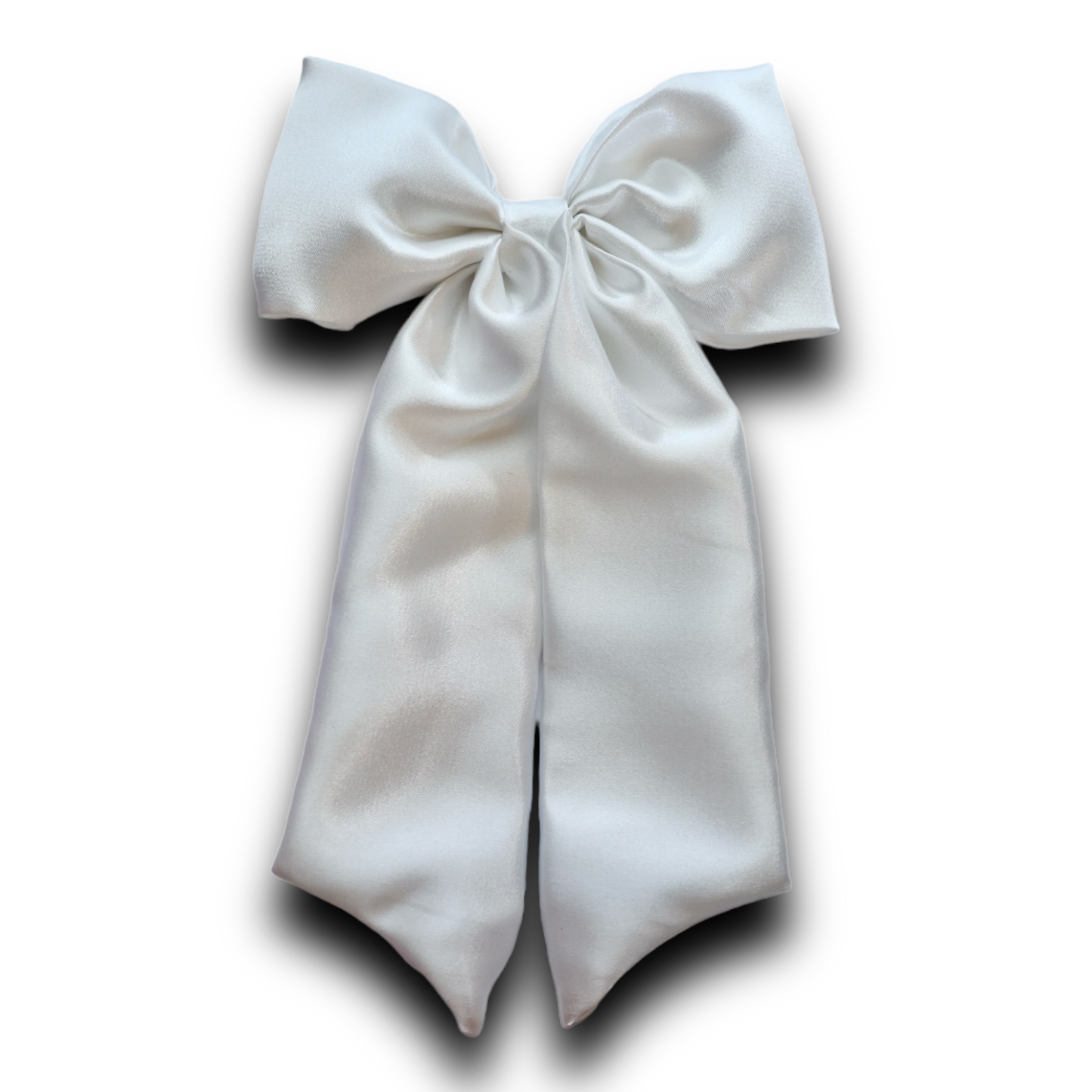 Standard Hair Bow - White
