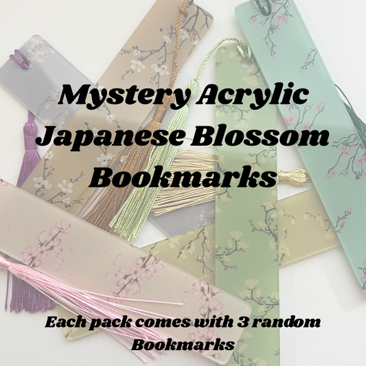 Bookmark - Mystery 3pk Japanese Blossom