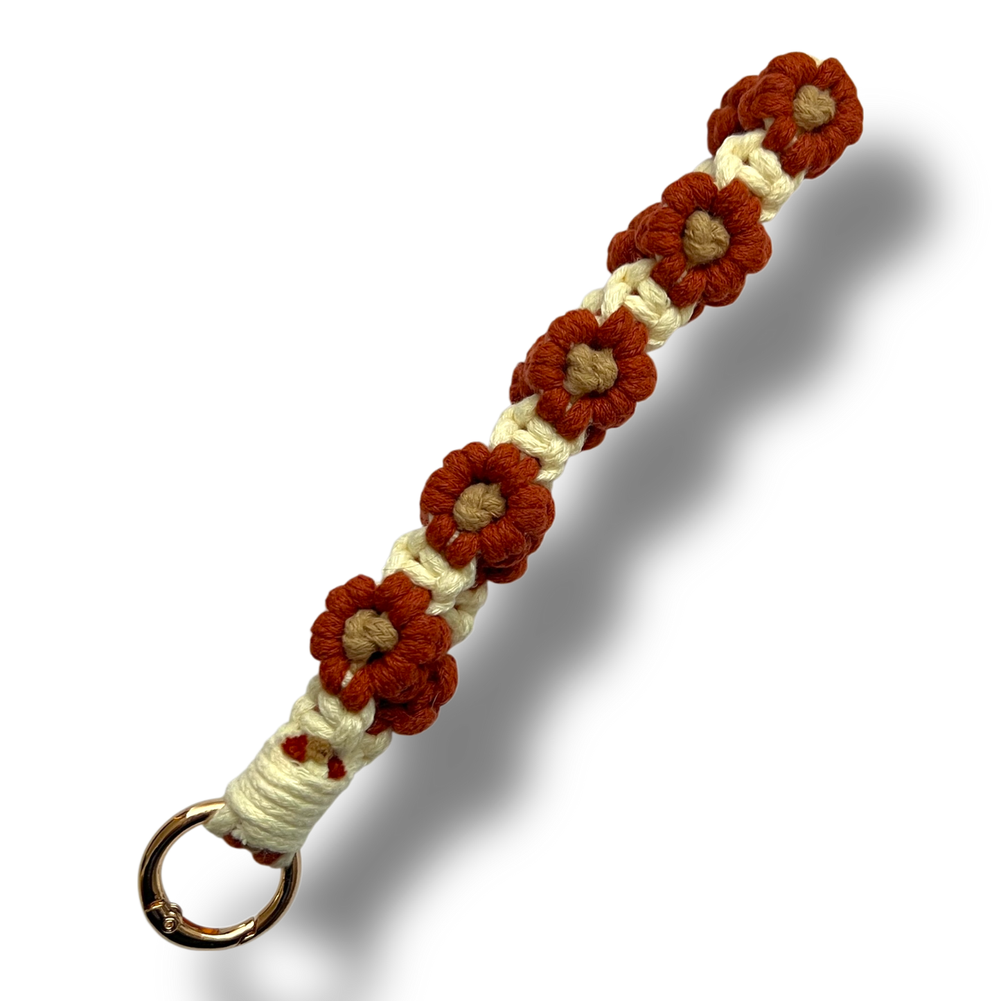 Macrame Flower - Rust