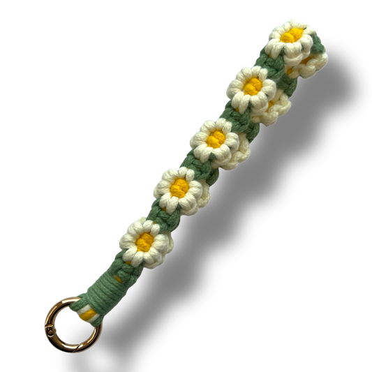 Macrame Flower - White