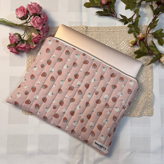 Laptop Sleeve - Muted Strawberry