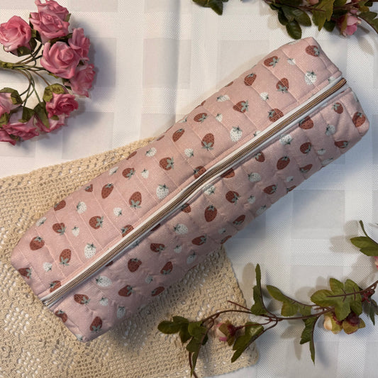 Hair Tools Pouch - Muted Strawberry