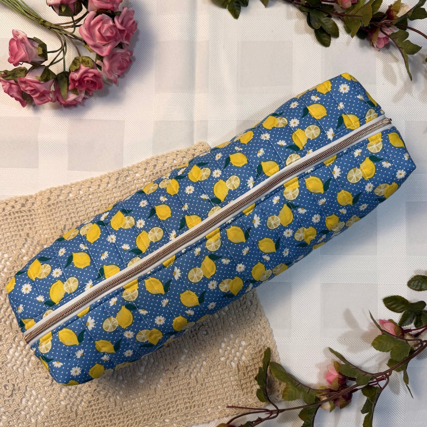 Hair Tools Pouch - Lemon