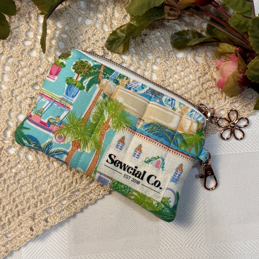 Keyring Pouch - Beach Vacay