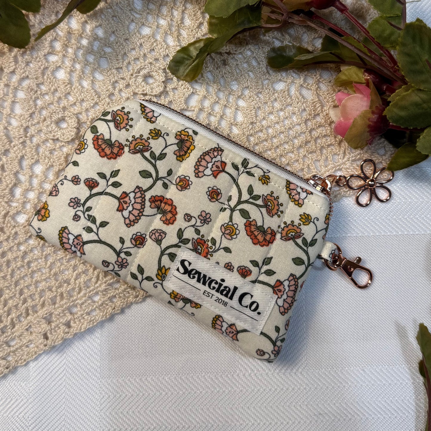 Keyring Pouch - Dandelion