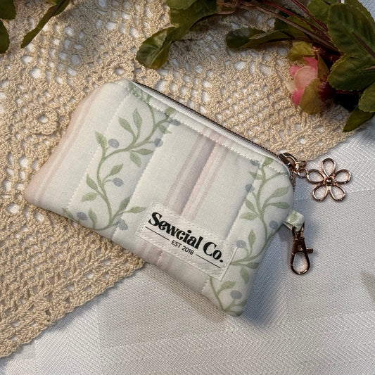 Keyring Pouch - Vines
