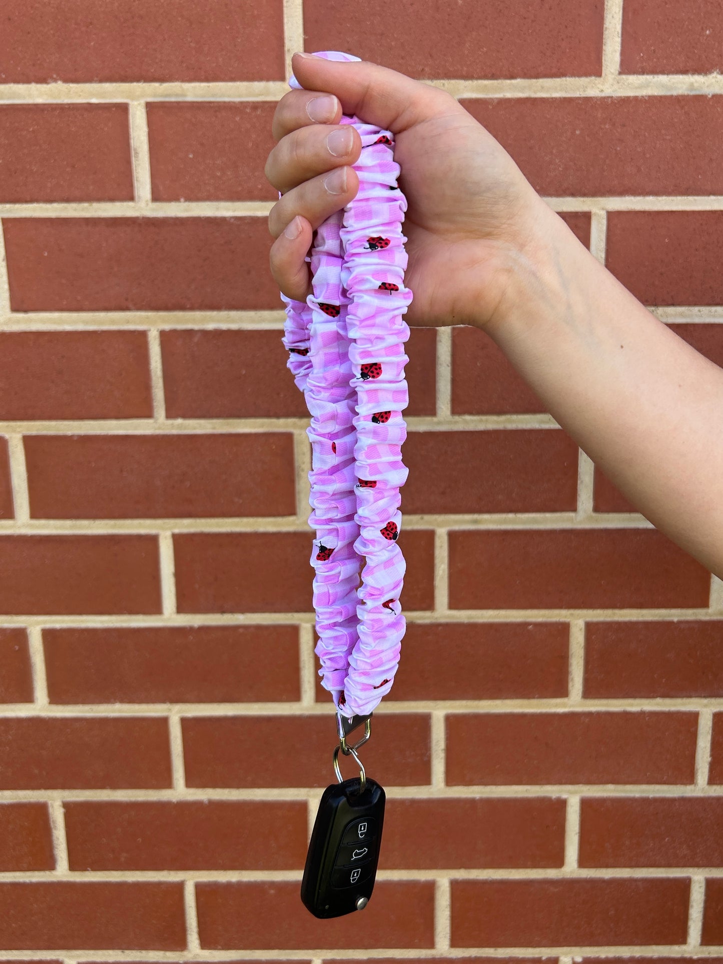Scrunchie Lanyard - Ladybug