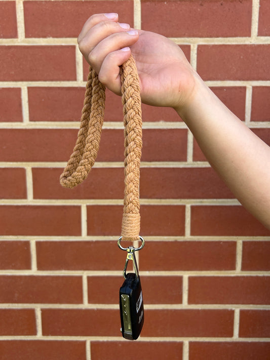 Macrame Lanyard - Brown
