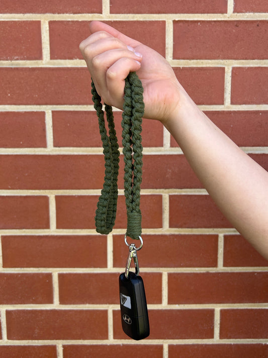 Macrame Lanyard - Amy Green