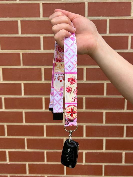 Fabric Lanyard - Patchwork