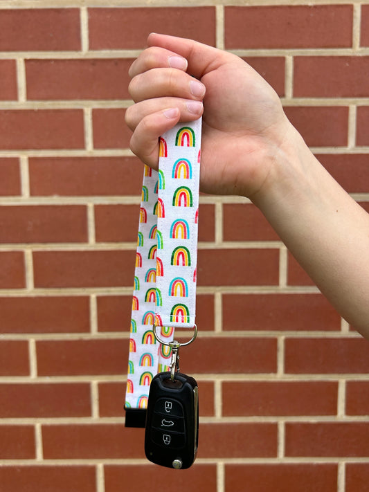 Fabric Lanyard - Rainbow