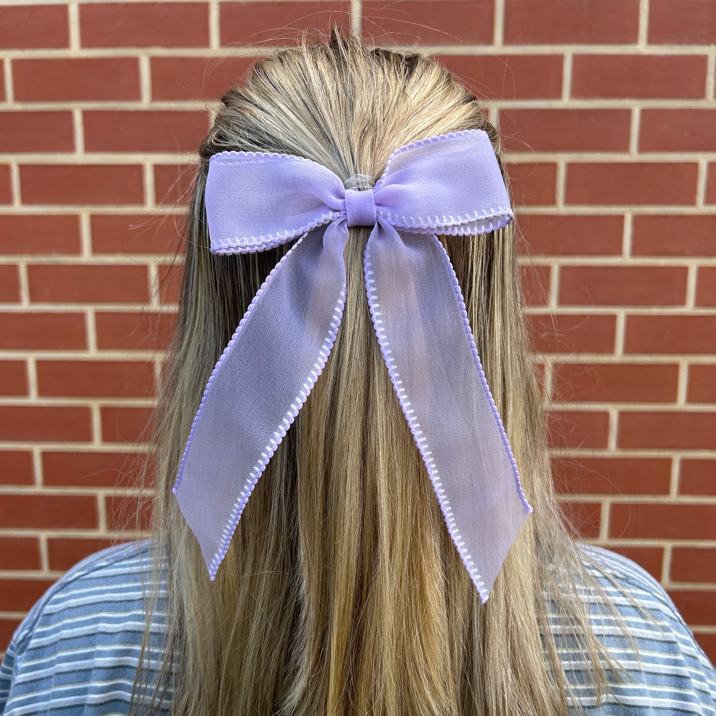 Ribbon Bow - Purple