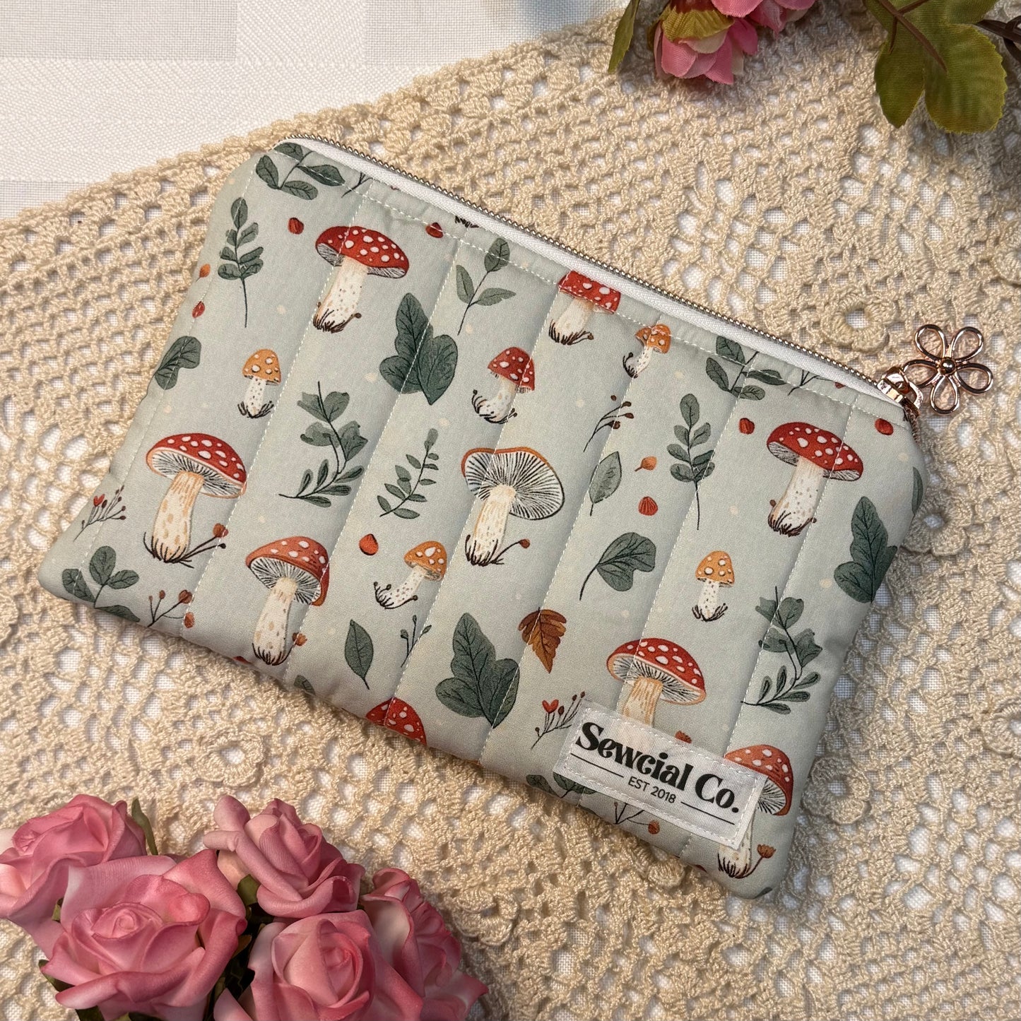 Small Pouch - Muted Mushroom