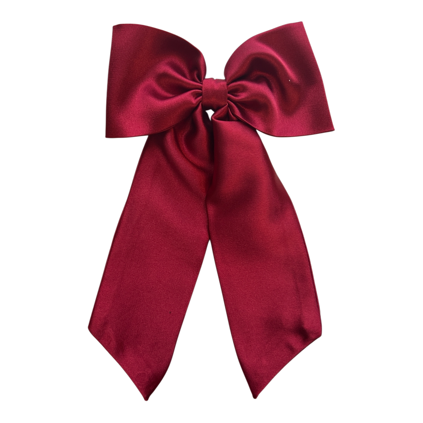 Standard Hair Bow - Burgundy