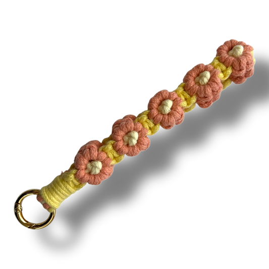 Macrame Flower - Pink