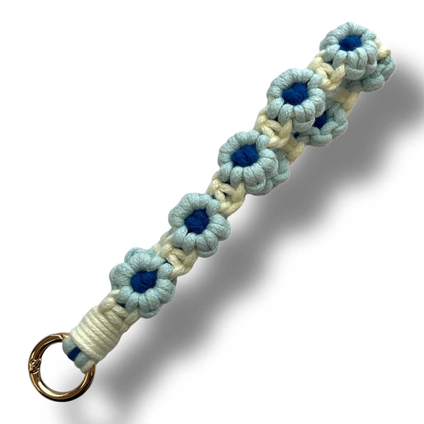 Macrame Flower - Blue