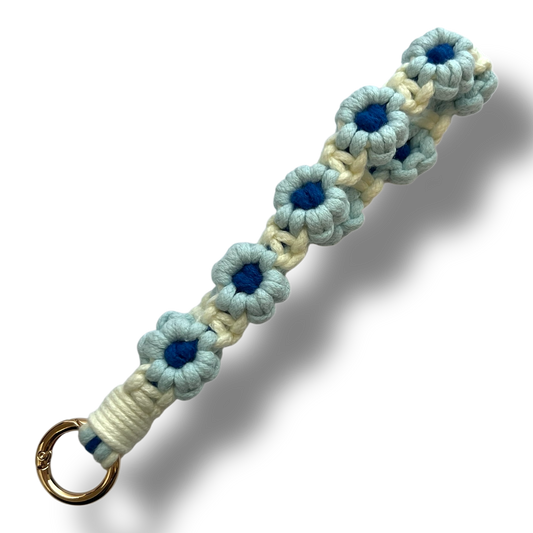 Macrame Flower - Blue