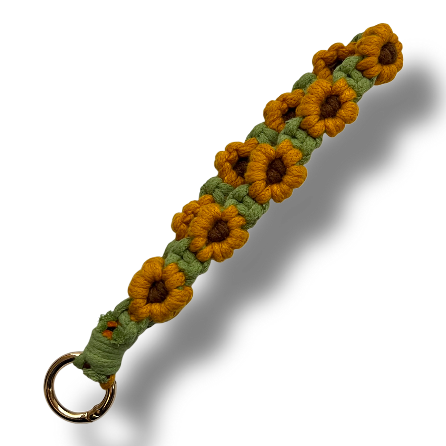 Macrame Flower - Yellow