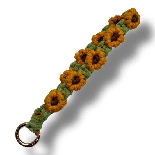 Macrame Flower - Yellow