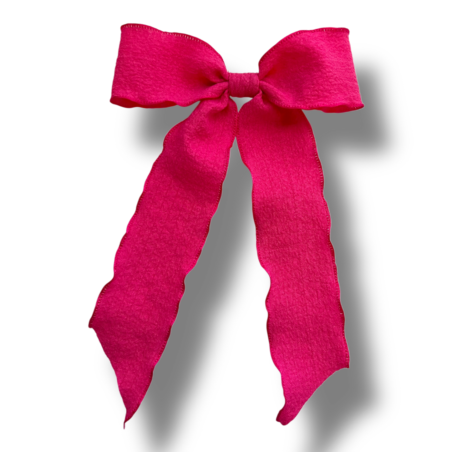 Ribbon Bow - Hot Pink Wave
